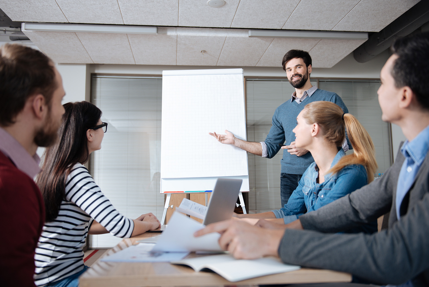 Formation de manger à l'entretien de parcours professionnel